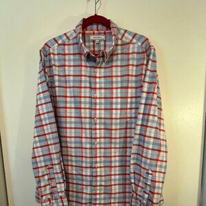 Men's Crown & Ivy Casual Button Down Shirt, Button Down Collar, Size XL